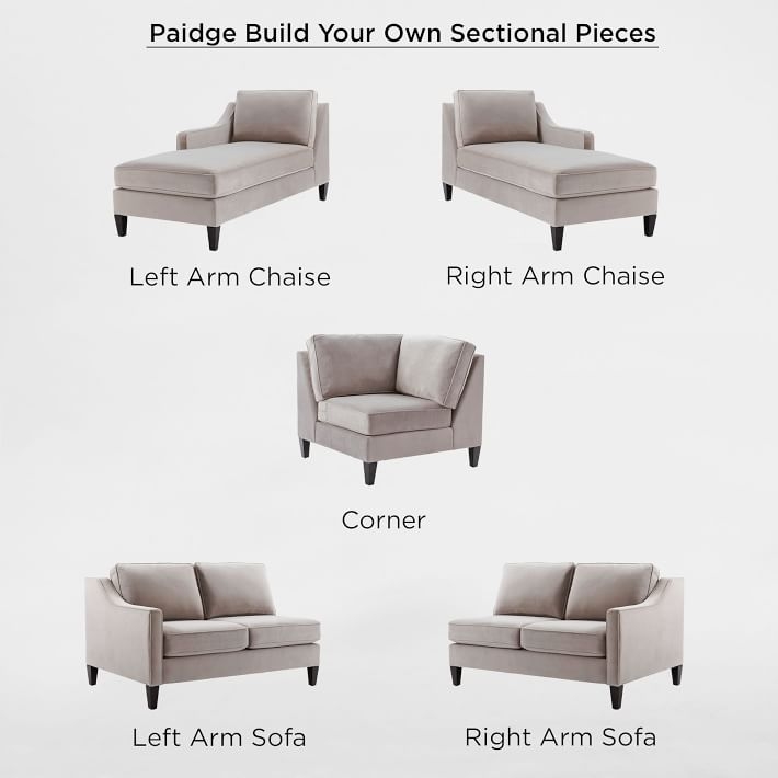 Build Your Own - Paidge - Right Arm Sofa - Image 0