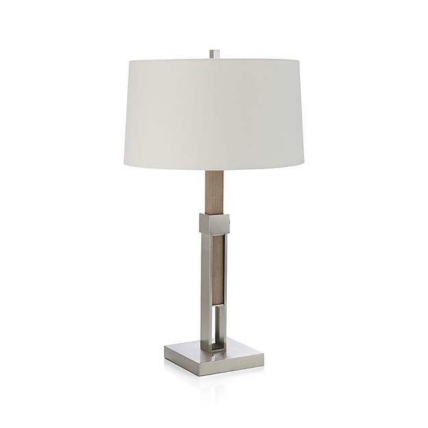 Denley Nickel Table Lamp - Image 0