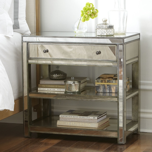 Ambrose Mirrored Side Table - Image 0