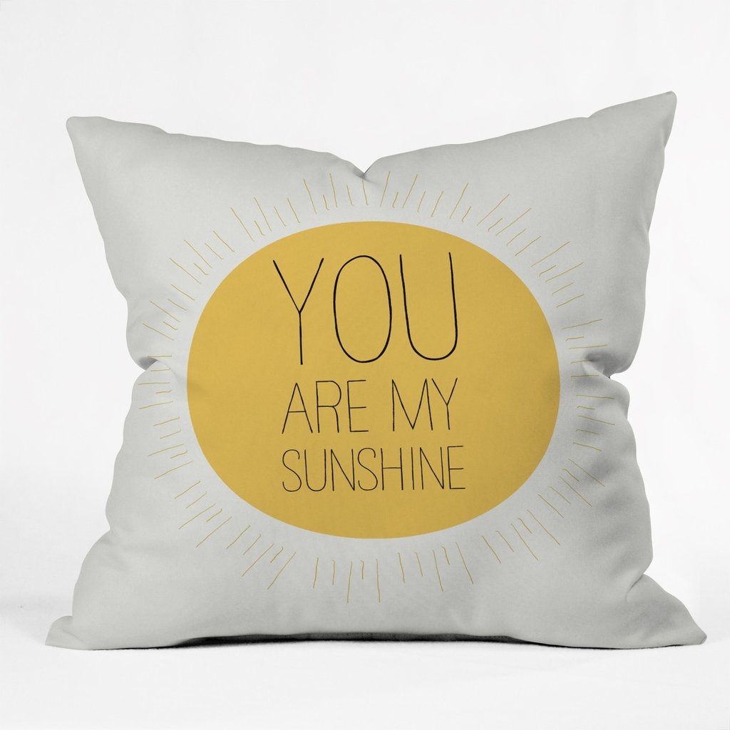 YOU REALLY ARE MY SUNSHINE - 16" x 16"  (No Insert) - Image 0
