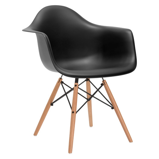 Vortex Arm Chair - Black - Image 0