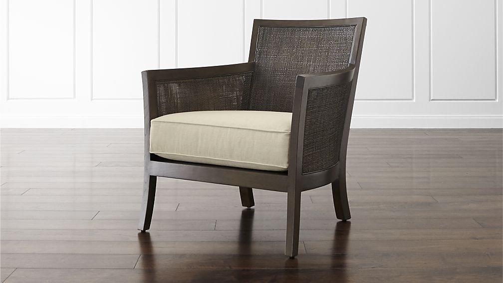 Blake Carbon Grey Chair with Fabric Cushion - Image 0