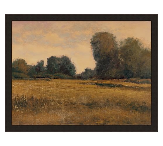 Bronze & Gold Landscape Framed Canvas by Don Bishop-44"x35"-Framed - Image 0