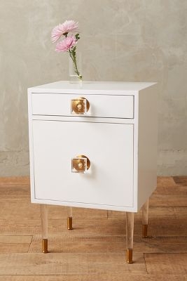 Lacquered Regency Nightstand - Image 0