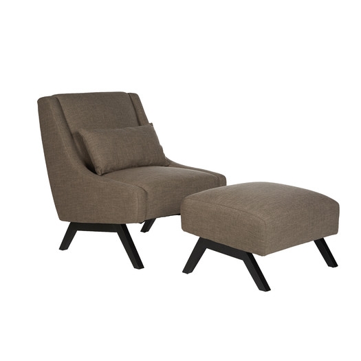 Robb Slipper Chair & Ottoman - Image 0