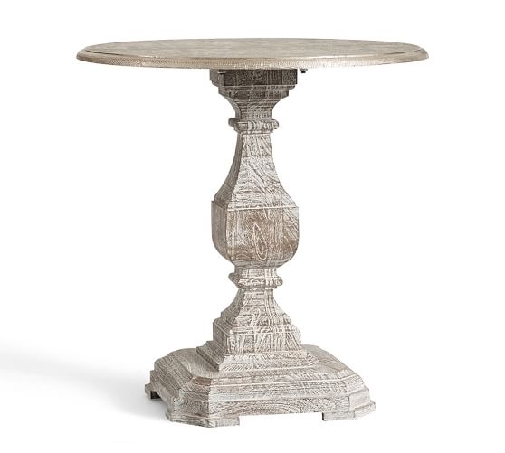 Silvia Pedestal Side Table - Image 0