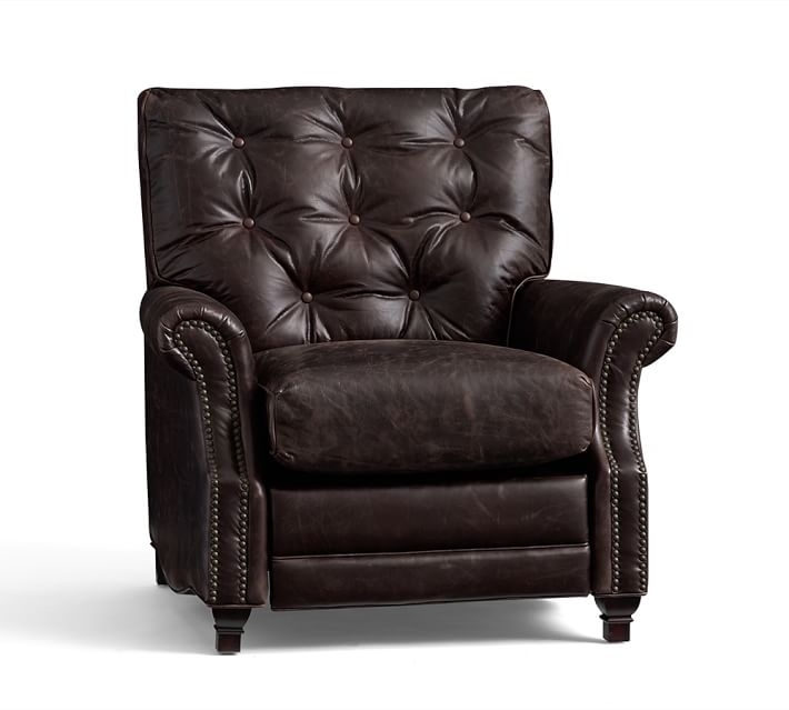 PATTERSON LEATHER RECLINER - Image 0