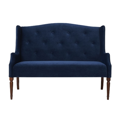 Collette Settee-Blue - Image 0