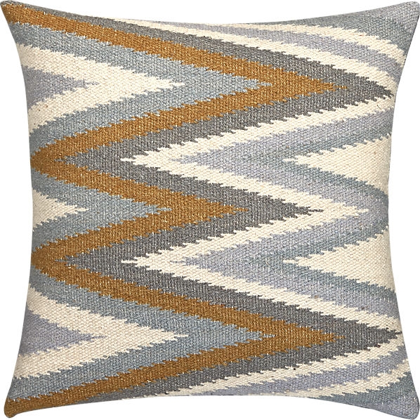 Groove pillow - 23x23, Feather Insert - Image 0