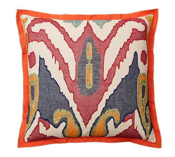Lafayette Ikat Pillow Cover-24" -Without insert - Image 0