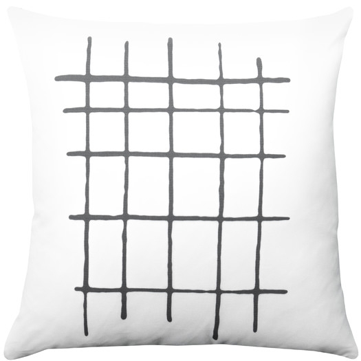 Stripe Throw Pillow -18x18- Polyester/Polyfill - Image 0