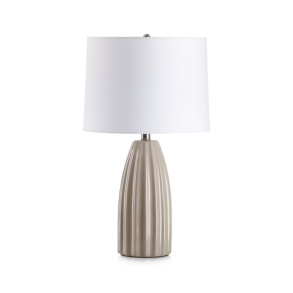 Ella Grey Table Lamp - Image 0
