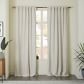 Belgian Flax Linen Curtain - Natural- 84"l x 48"w - Image 0