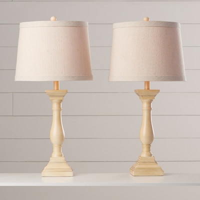28.38" H Table Lamp with Empire Shade by Lark Manor - Image 0