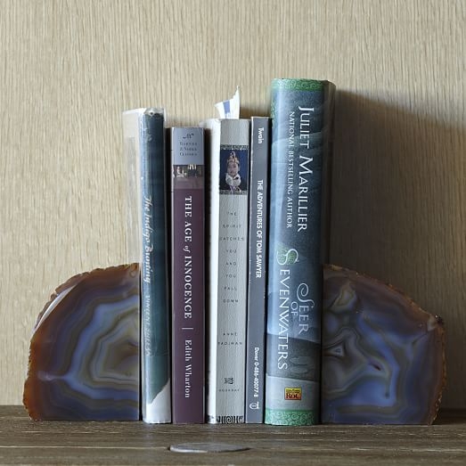 Agate Bookends- Set of 2 - Image 0