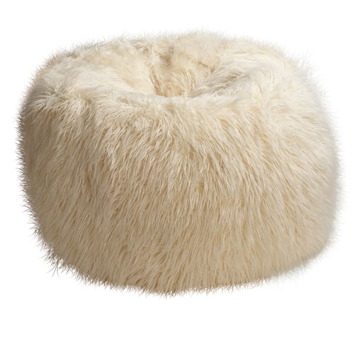 Furlicious Faux Fur Slipcover + Beanbag Insert - Large - Image 0