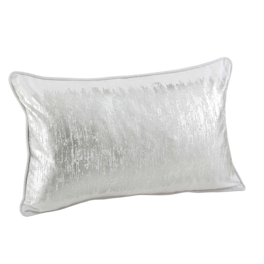 Agatha Metallic Banded Lumbar Pillow - Image 0