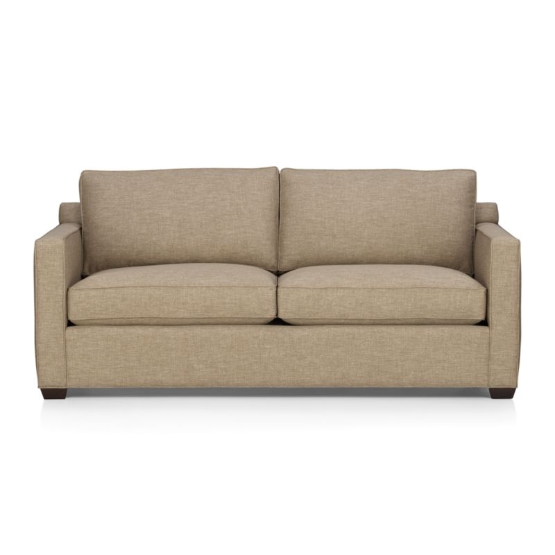 Davis Queen Sleeper Sofa - Mink - Image 0
