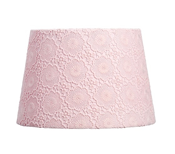 Lace Overlay Shade - Pink - Image 0