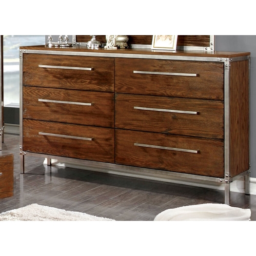 Chaparral 6 Drawer Dresser with Mirror - Image 0
