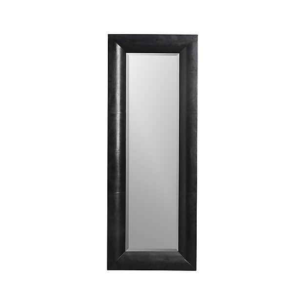 Maxx Black Floor Mirror - Black - Image 0