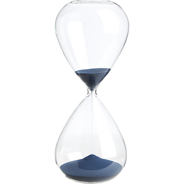 Navy hour glass - Image 0