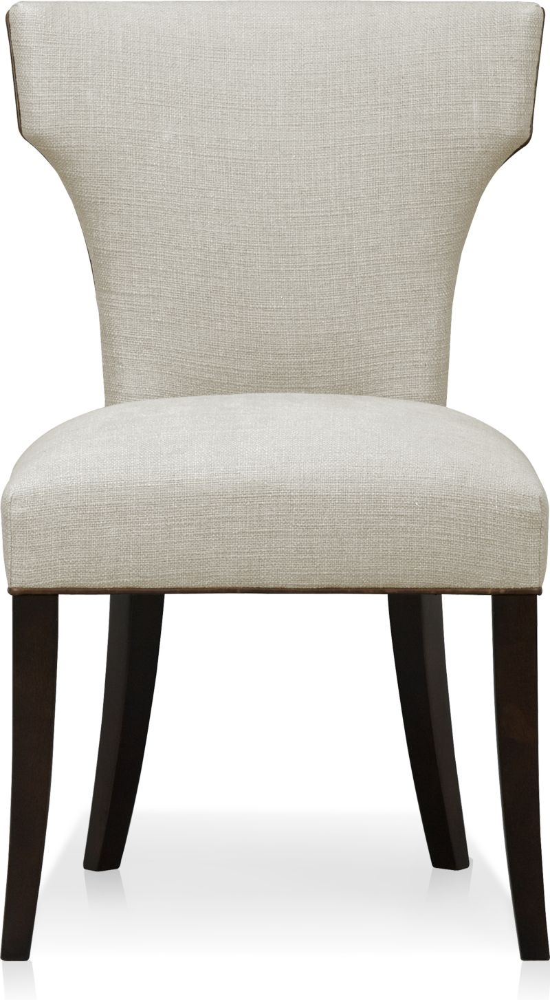 Sasha Upholstered Dining Chair - Ivory - Image 0
