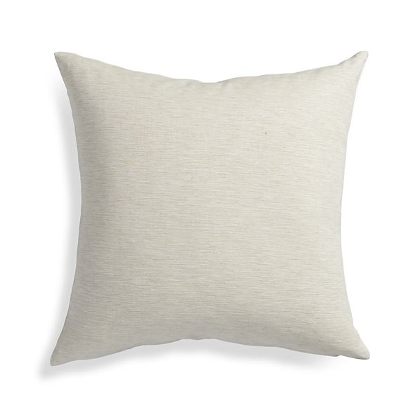 Linden Peacock Natural 18" Pillow, with down insert - Image 0