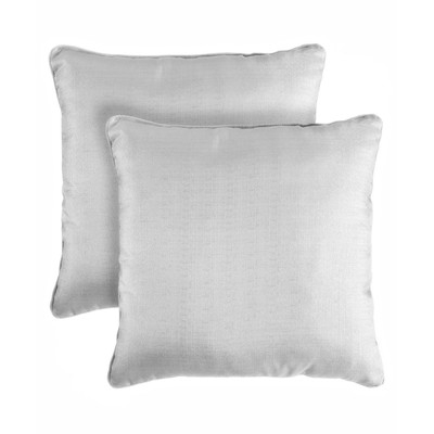 Bling Throw Pillow - 18" H x 18" W x 4" D - Gray - Polyfill insert - Image 0