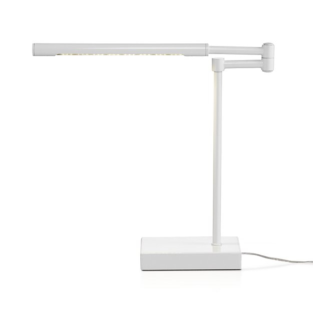 Sterling White Desk Lamp - Image 0