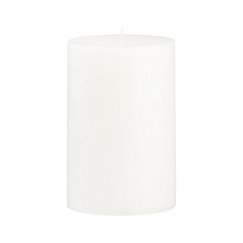 White 3"x4" Pillar Candle - Image 0