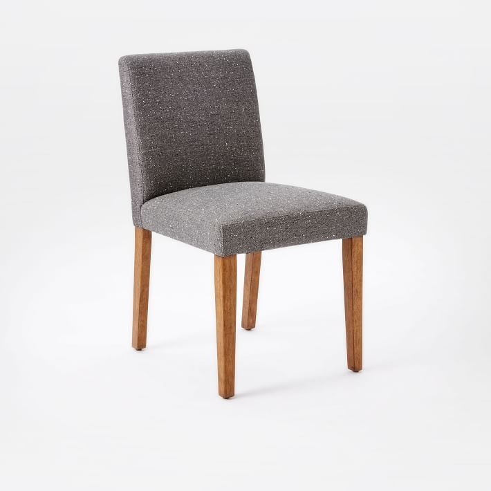 Porter Side Chair Set Of 4, Tweed, Salt And Pepper - Image 0