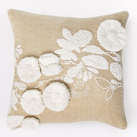 Shadow Frond Pillow Cover 18â€sq.- Insert Sold Separately - Image 0