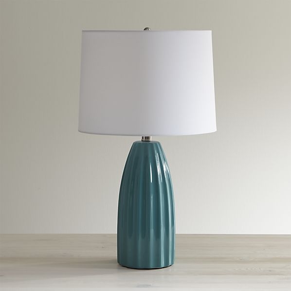 Ella Aqua Table Lamp - Image 0