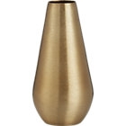 Zophie teardrop brass vase - Image 0