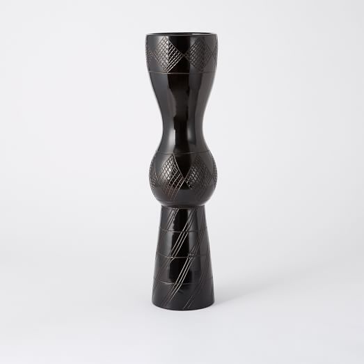 Chulucanas Floor Vases - Bulb - 25" - Image 0