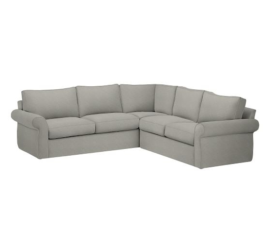 Pearce Slipcovered 2-Piece L-Shape Sectional - Image 0