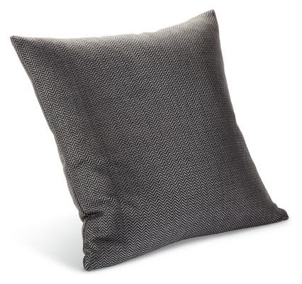 Draper Pillows -Charcoal - 20"x20" - Feather/Down fill insert - Image 0