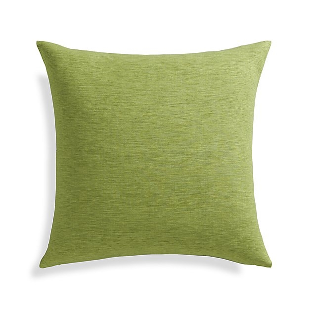 Linden Leaf Green 18" Pillow - Insert included - Image 0