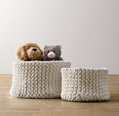 Knit cotton storage - large - Image 0