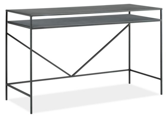 Slim Desks in Natural Steel - Image 0