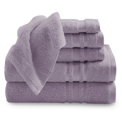 Luxurious Certified Egyptian Cotton 6 Piece Towel Set - Image 0