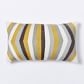 Crewel Optic Stripe Pillow Cover - Horseradish-12"x21"-No Insert - Image 0