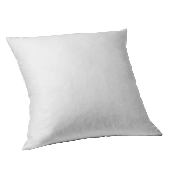Decorative Pillow Insert, 24" Sq - feather - Image 0