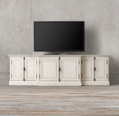 FRENCH PANEL MEDIA CONSOLE - 107" - Image 0