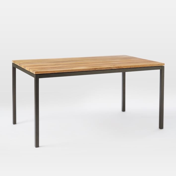 Box Frame Dining Table - Wood - 60" - Image 0