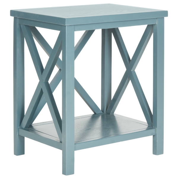 Candence End Table - Teal - Image 0