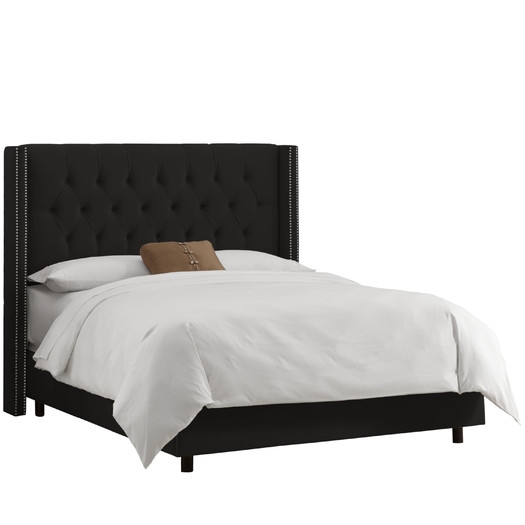 Rita Upholstered Panel Bed - Image 0