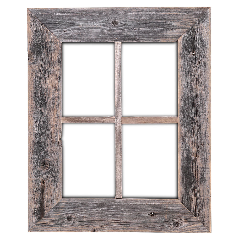 Old Rustic Window Barn Wood Picture Frames - Image 0