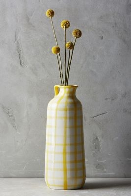 Milos Vase - Yellow, Medium - Image 0